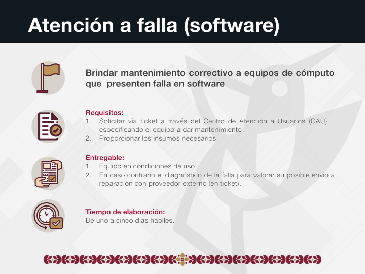 Soporte Y Mantenimineto Dirección General De Sistemas Y Tecnologías De La Información 0031